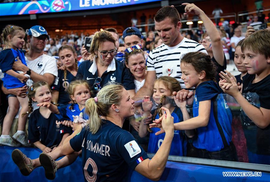 (SP)FRANCE-PARIS-FIFA WOMEN'S WORLD CUP-QUARTERFINAL-FRA VS USA