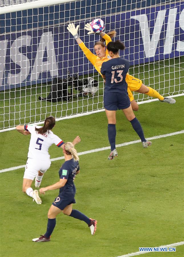 (SP)FRANCE-PARIS-FIFA WOMEN'S WORLD CUP-QUARTERFINAL-FRA VS USA