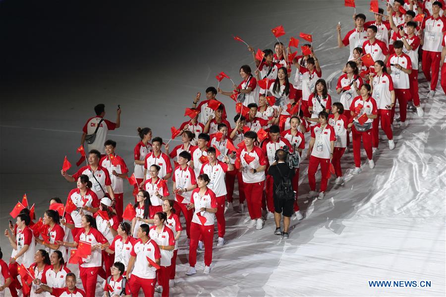 (SP)ITALY-NAPLES-SUMMER UNIVERSIADE-OPENING CEREMONY