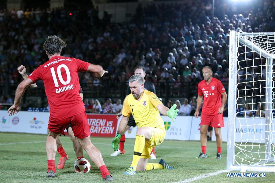 (SP)CROATIA-PULA-ARENA-BAYERN MUNICH LEGENDS