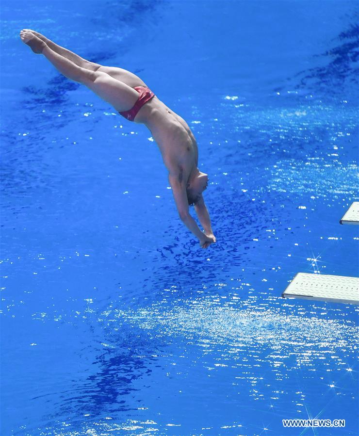 (SP)SOUTH KOREA-GWANGJU-FINA WORLD CHAMPIONSHIPS-DIVING-1M SPRINGBOARD