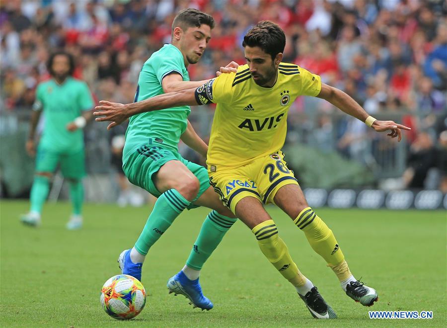 (SP)GERMANY-MUNICH-SOCCER-AUDI CUP-THIRD PLACE PLAYOFF-REAL MADRID VS FENERBAHCE