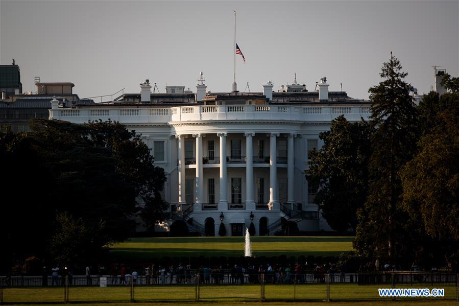 U.S.-WASHINGTON D.C.-NATIONAL FLAG-HALF MAST-MASS SHOOTING