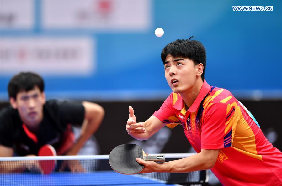 (SP)CHINA-SHANXI-TAIYUAN-2ND YOUTH GAMES-TABLE TENNIS (CN)