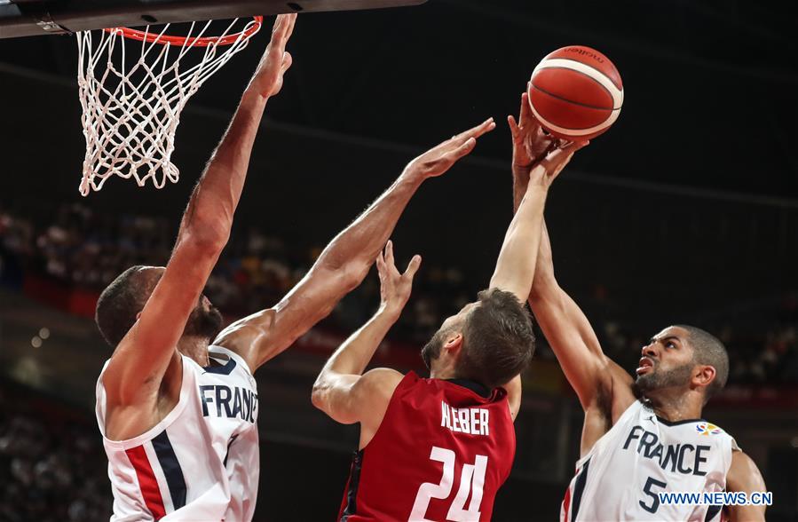 (SP)CHINA-SHENZHEN-BASKETBALL-FIBA WORLD CUP-GROUP G-FRANCE VS GERMANY(CN)