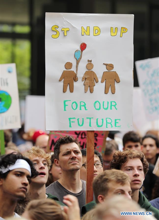 U.S.-CHICAGO-CLIMATE CHANGE-STRIKE