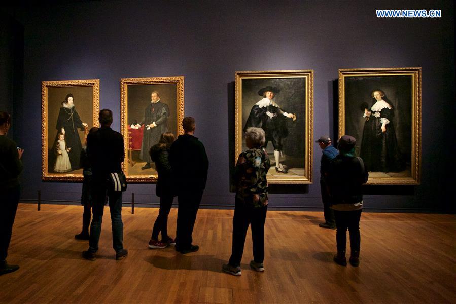 THE NETHERLANDS-AMSTERDAM-REMBRANDT-VELAZQUEZ-EXHIBITION