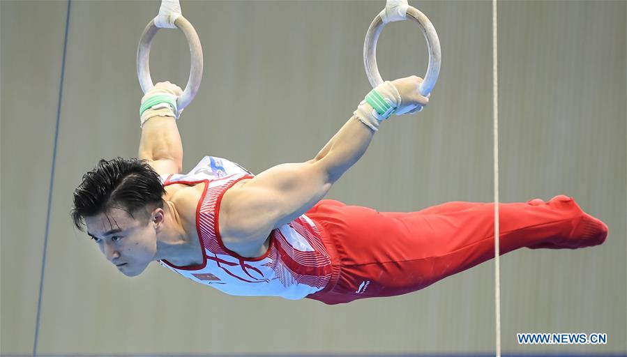 (SP)CHINA-WUHAN-7TH MILITARY WORLD GAMES-ARTISTIC GYMNASTICS