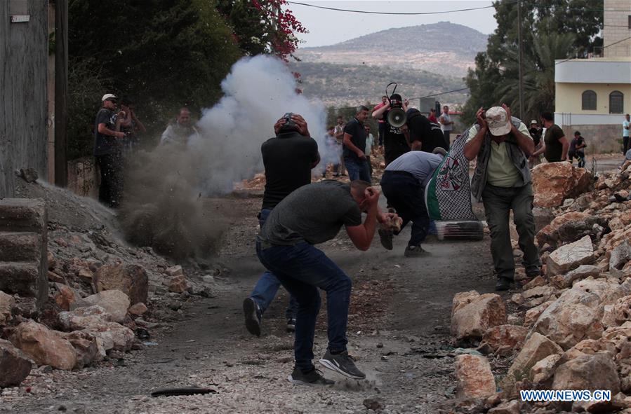 MIDEAST-NABLUS-CLASHES