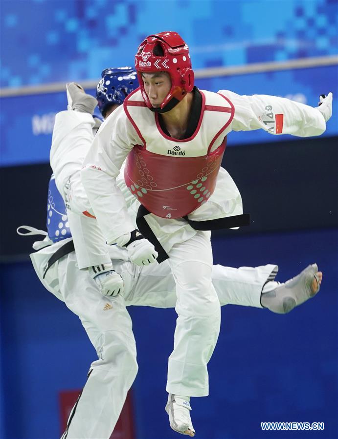 (SP)CHINA-WUHAN-7TH MILITARY WORLD GAMES-TAEKWONDO