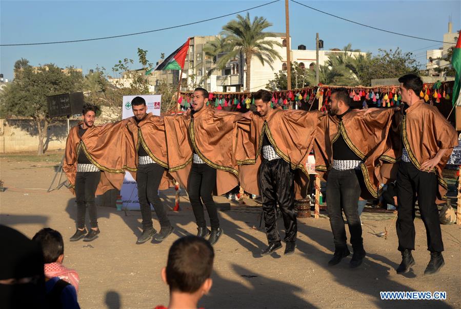 MIDEAST-GAZA-HERITAGE-EXHIBITION