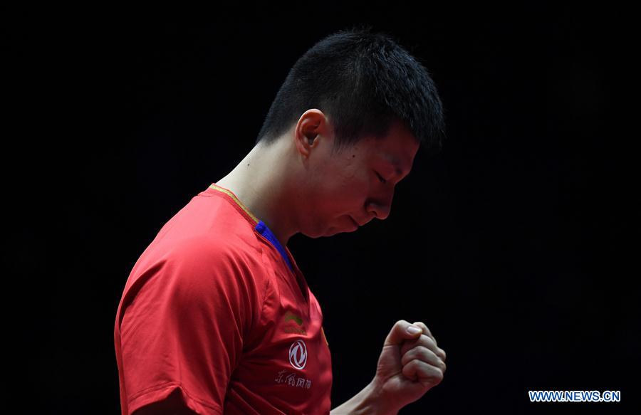 (SP)CHINA-CHENGDU-TABLE TENNIS-ITTF MEN'S WORLD CUP-QUARTERFINAL (CN)