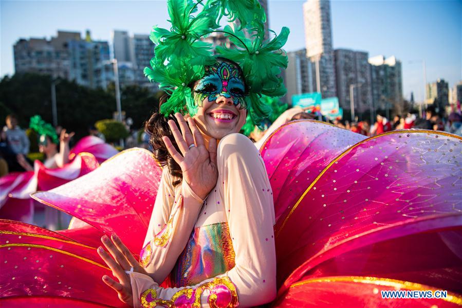 CHINA-MACAO-PARADE-CELEBRATION (CN)