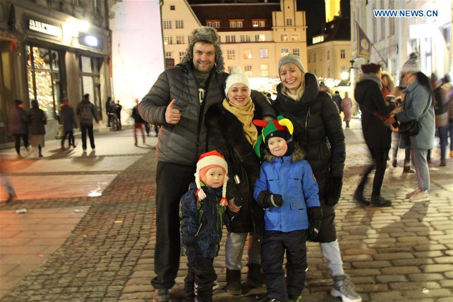 ESTONIA-TALLINN-NEW YEAR-CELEBRATION