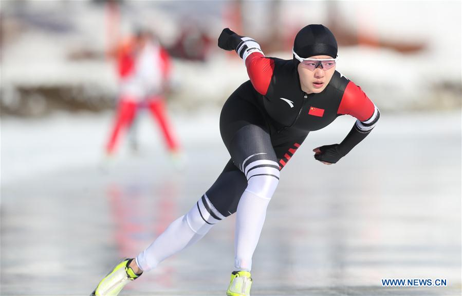 (SP)SWITZERLAND-ST. MORITZ-WINTER YOG-SPEED SKATING