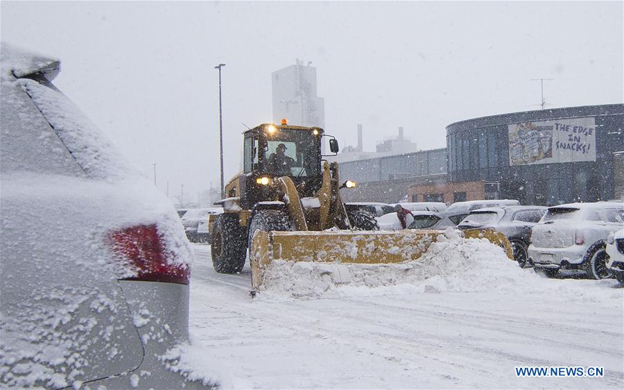 CANADA-TORONTO-WEATHER-SNOWFALL