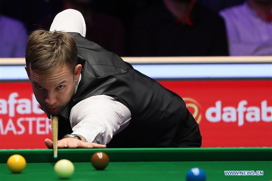 (SP)BRITAIN-LONDON-SNOOKER-MASTERS 2020-CARTER VS BINGHAM