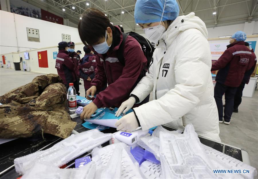 CHINA-HUBEI-WUHAN-CORONAVIRUS-MAKESHIFT HOSPITAL (CN)