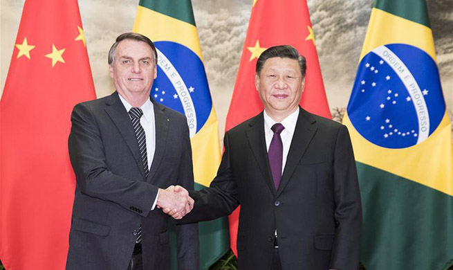 Xi says China, Brazil cooperation embraces brighter future