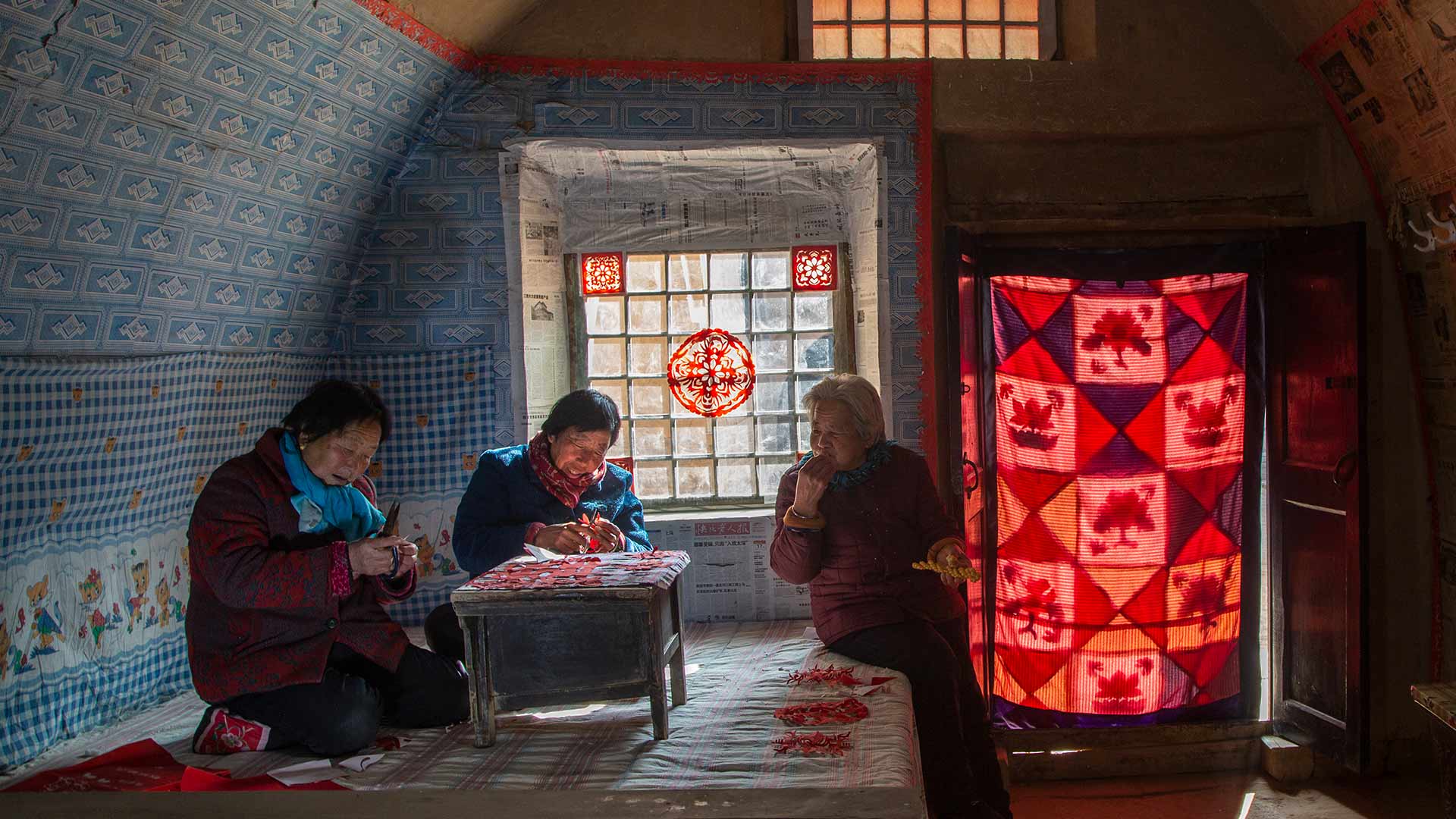 【显影中国】传统方式迎接虎年春节