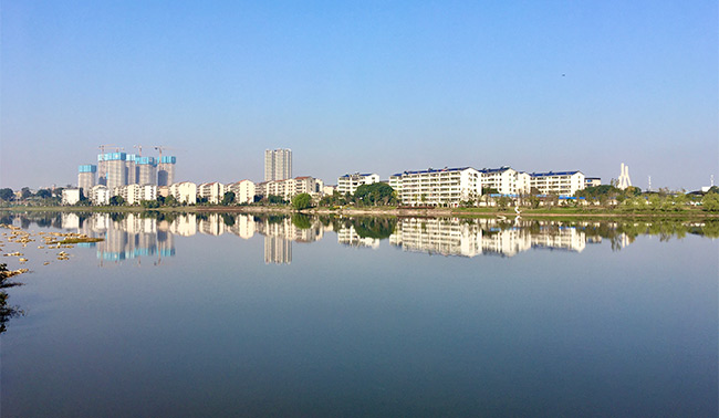 岳阳治水添彩“巴陵胜状”